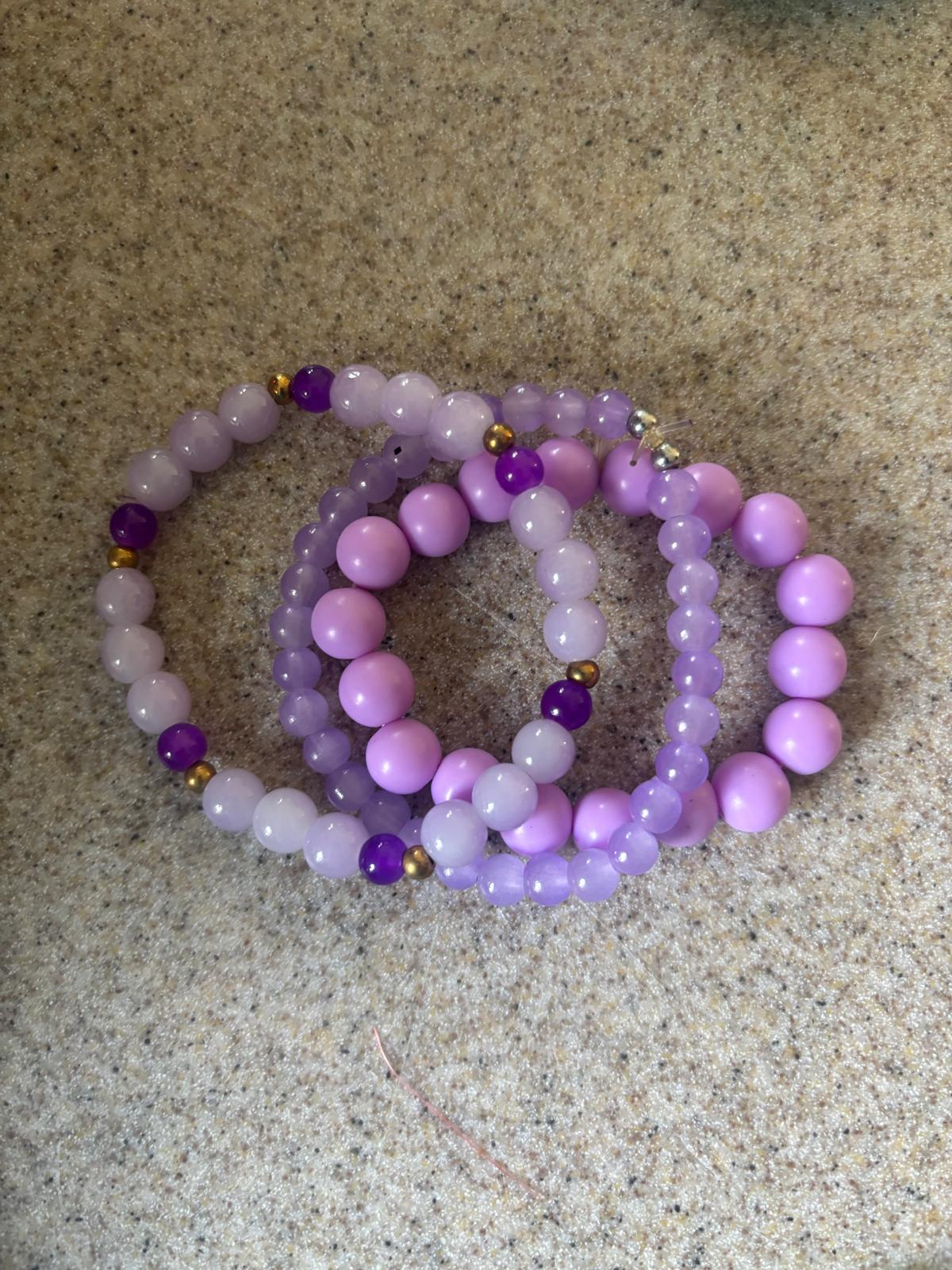 Purple Passion - 3 Piece Bracelet Set